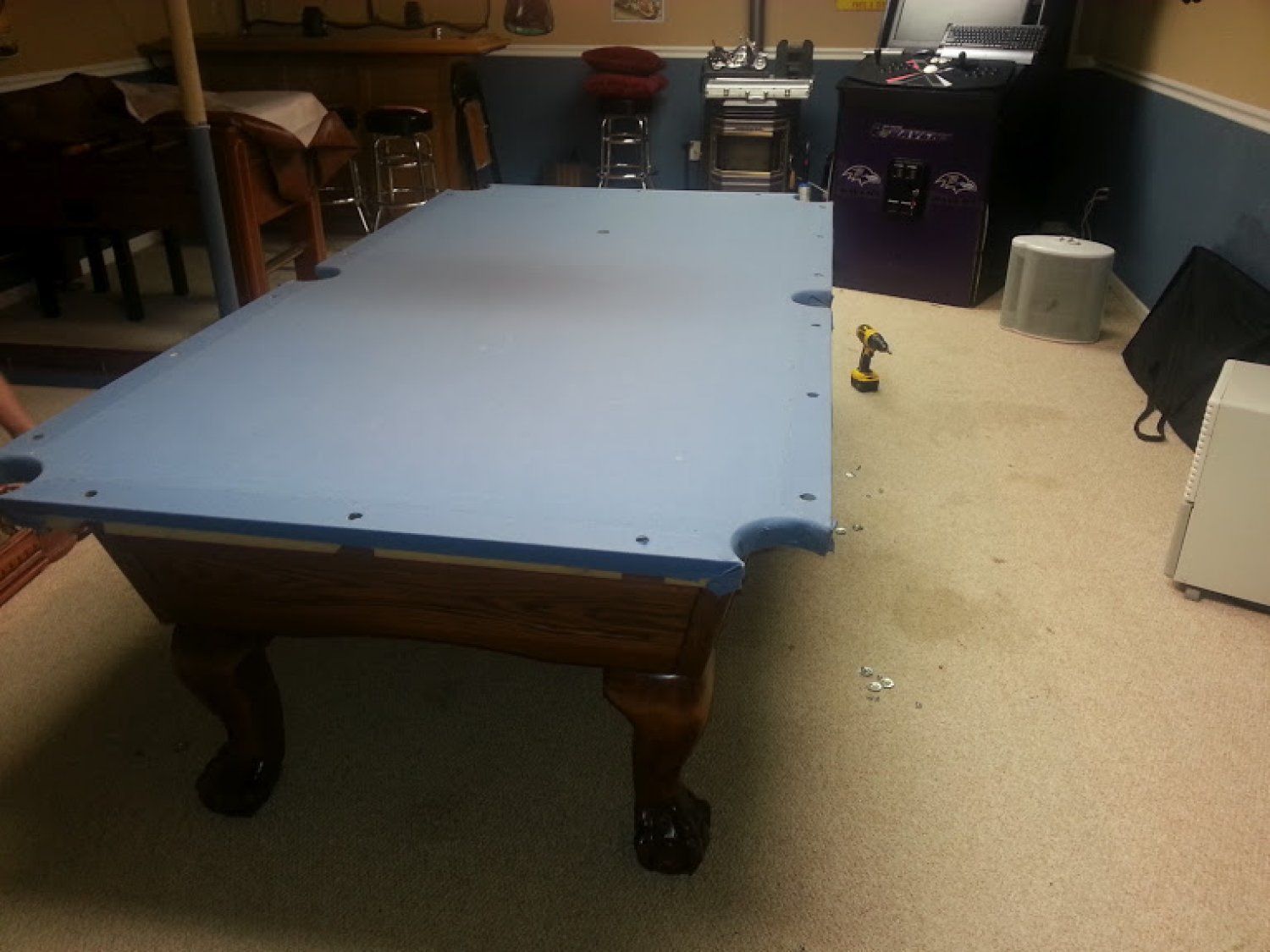 Pool Table Disassembly and Reassembly Experienced Professionals